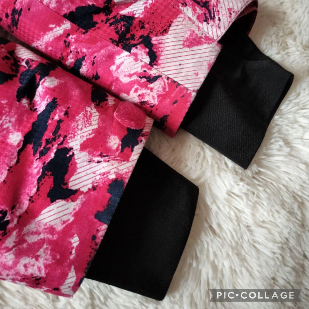 【美品】Phenix ジュニアスキーウェア 上下150　デモチーム　カモフラ総柄