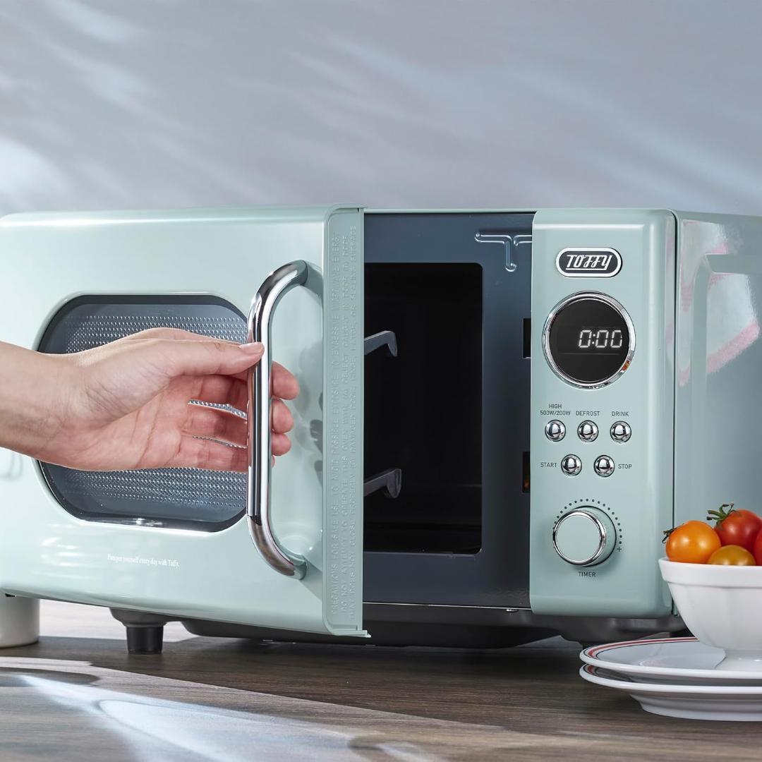 【Toffy/トフィー】 電子レンジ K-DR3 コンパクト 16L フラット