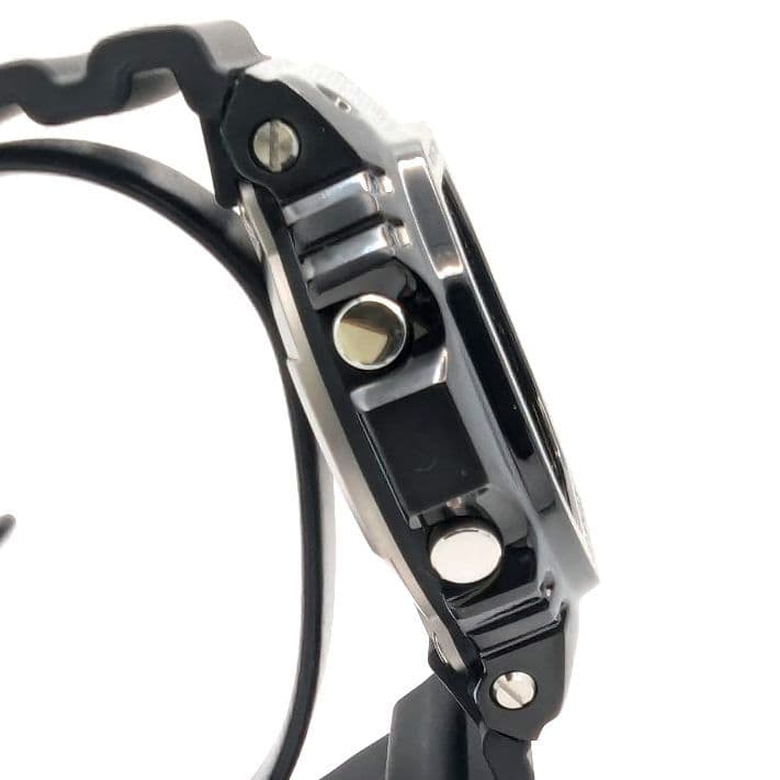 【稼働】CASIO G-SHOCK スクエア メンズ ブラック 腕時計