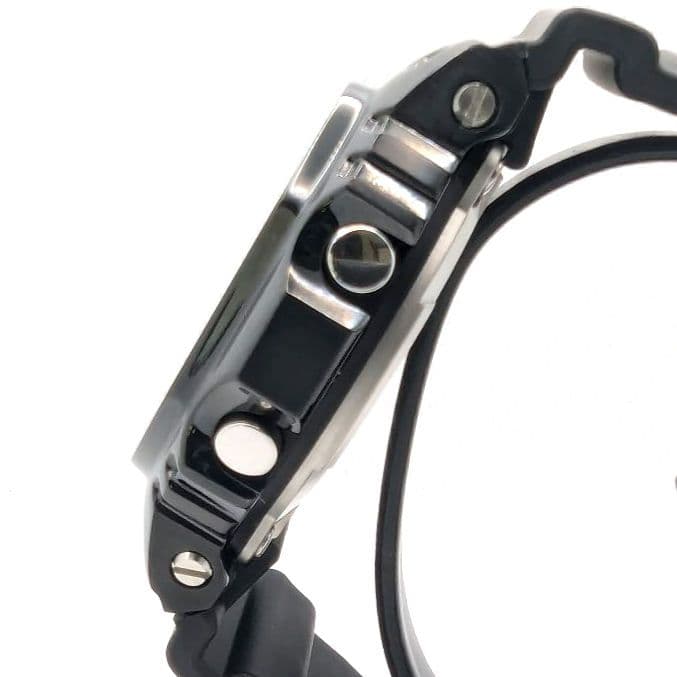 【稼働】CASIO G-SHOCK スクエア メンズ ブラック 腕時計