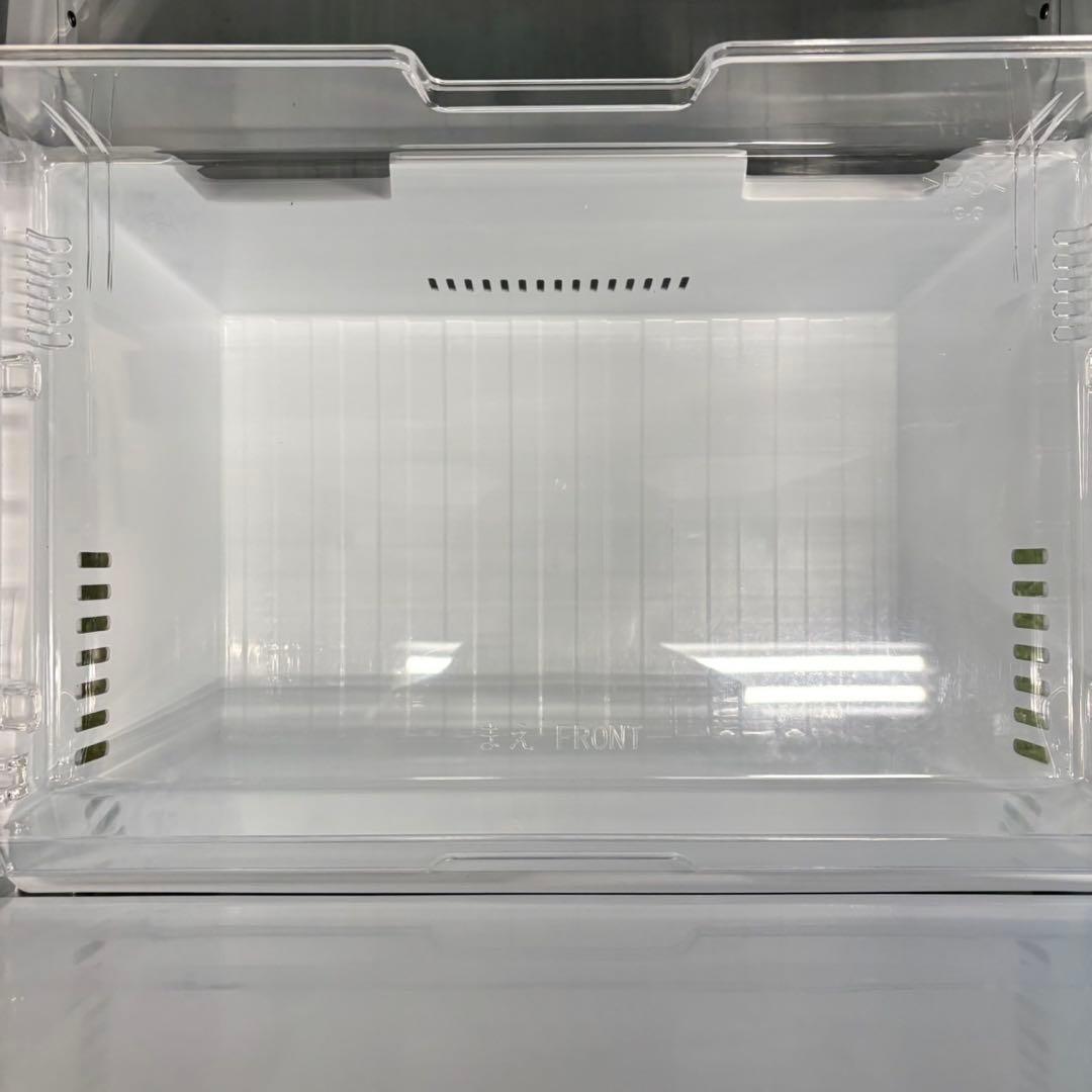 540東芝 24年製 大型冷蔵庫 ガラス割れあり 完動品　300L強　自動製氷