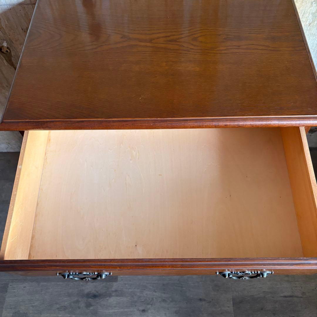 越後民芸家具　5段チェスト　民芸箪笥　クラシカル　②