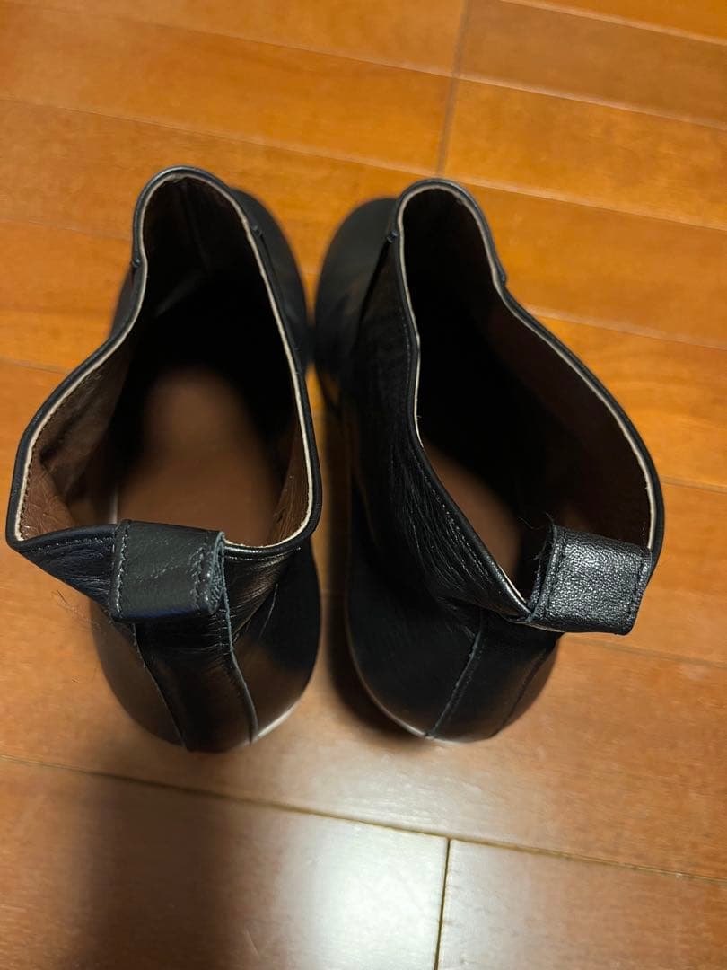 リミフゥ LIMI feu レザーショートブーツ 靴ブーティー