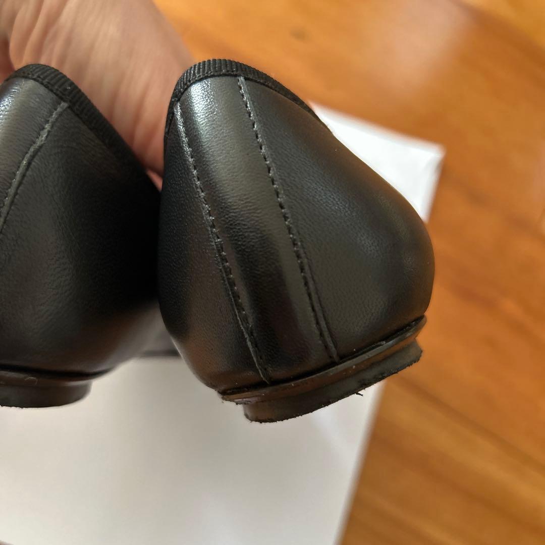 FABIO RUSCONI ブラック バレエシューズ　38