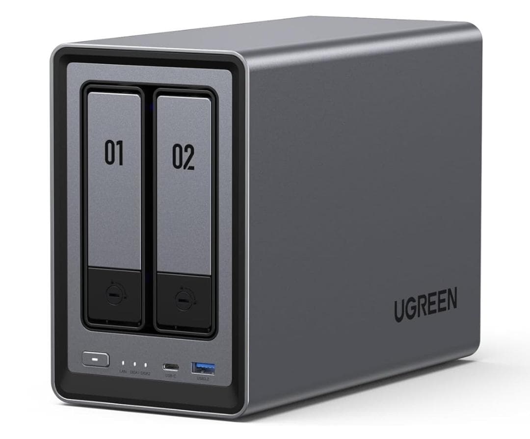 外付けハードディスク・ドライブ UGREEN NASync DXP2800