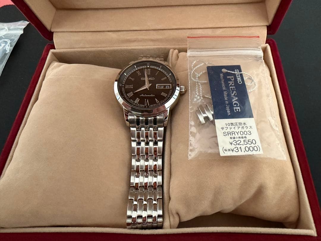 SEIKO Presage SRRY003 自動巻き 時計