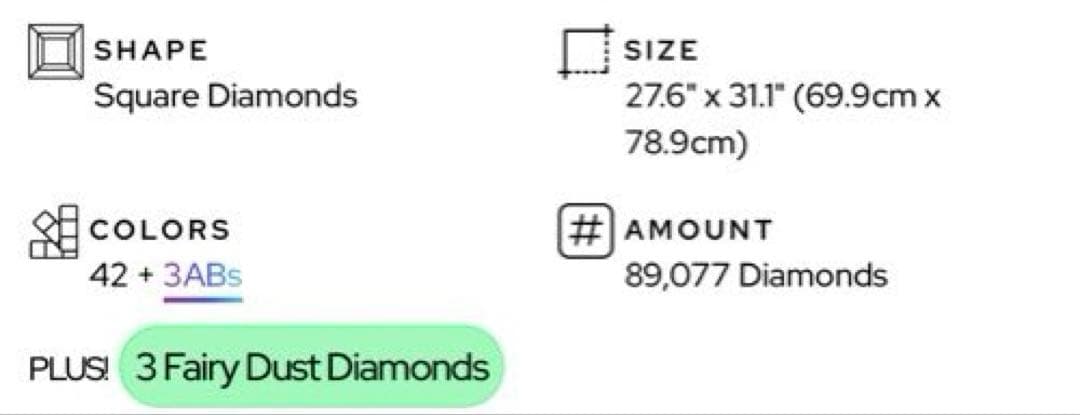 ダイヤモンドアートクラブ　Mystery Kit DACキット