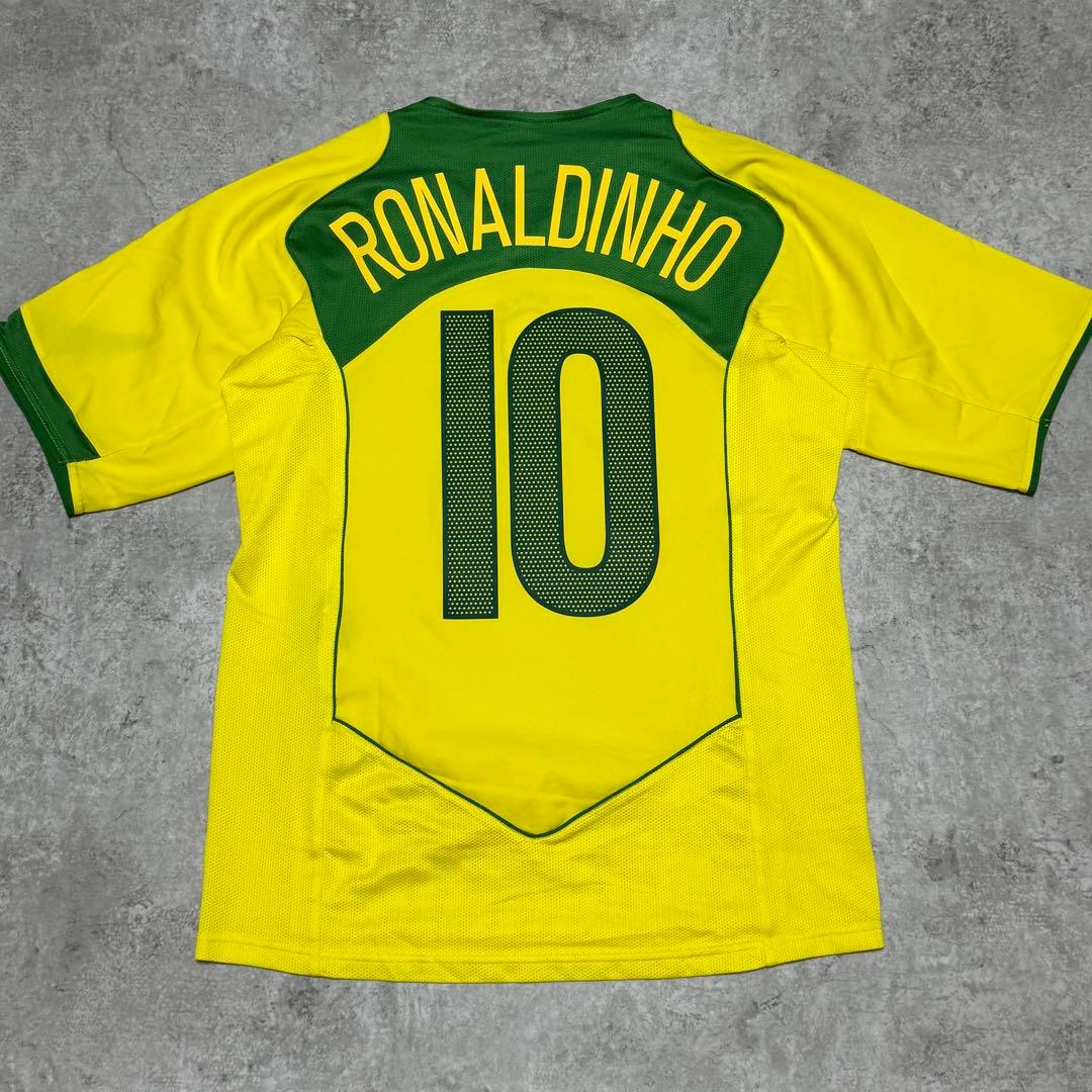 ブラジル代表 2004 #10 ロナウジーニョ ユニフォーム