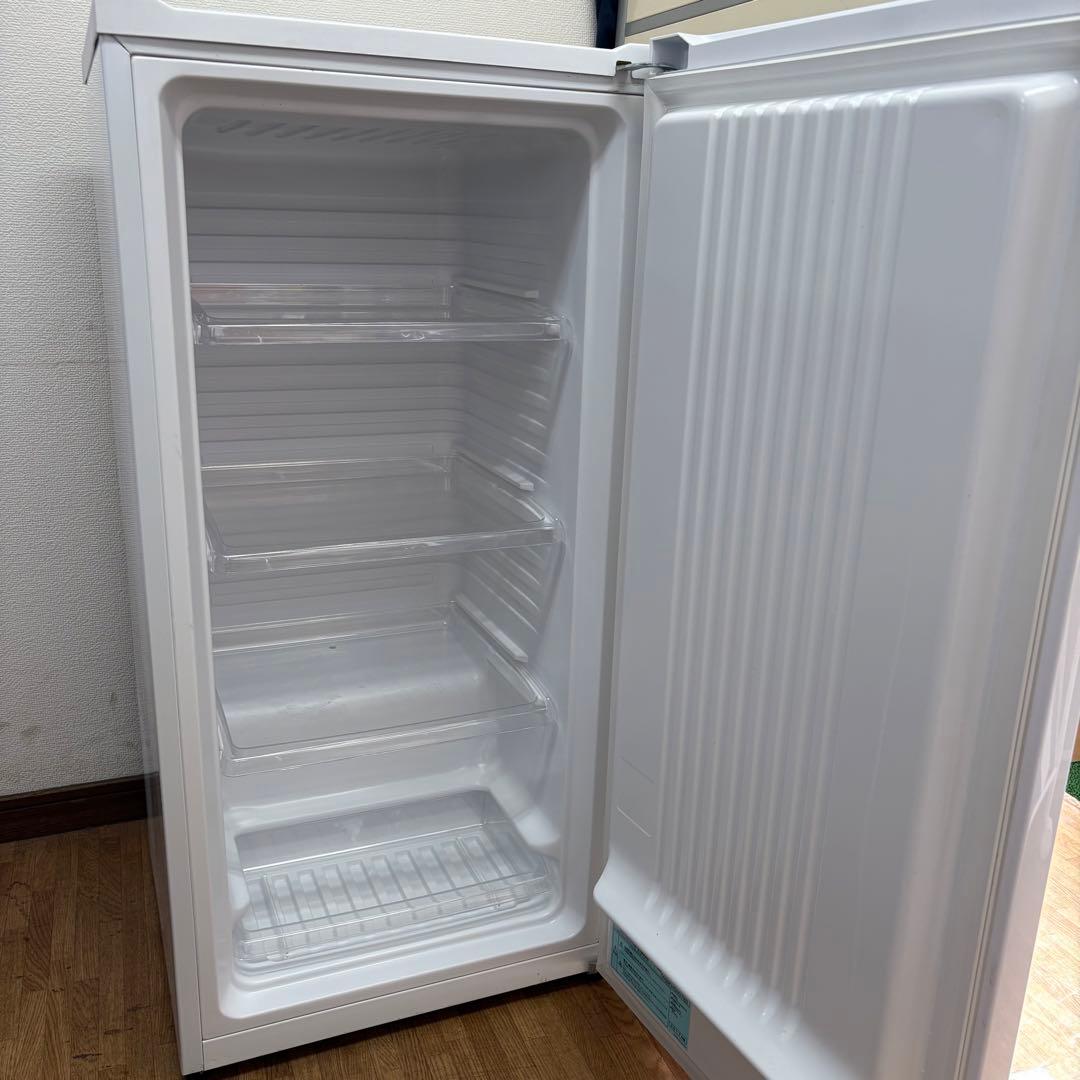 リクエスト価格ハイアール 電気冷凍庫 JF-NU100G 前開き棚付 動作品