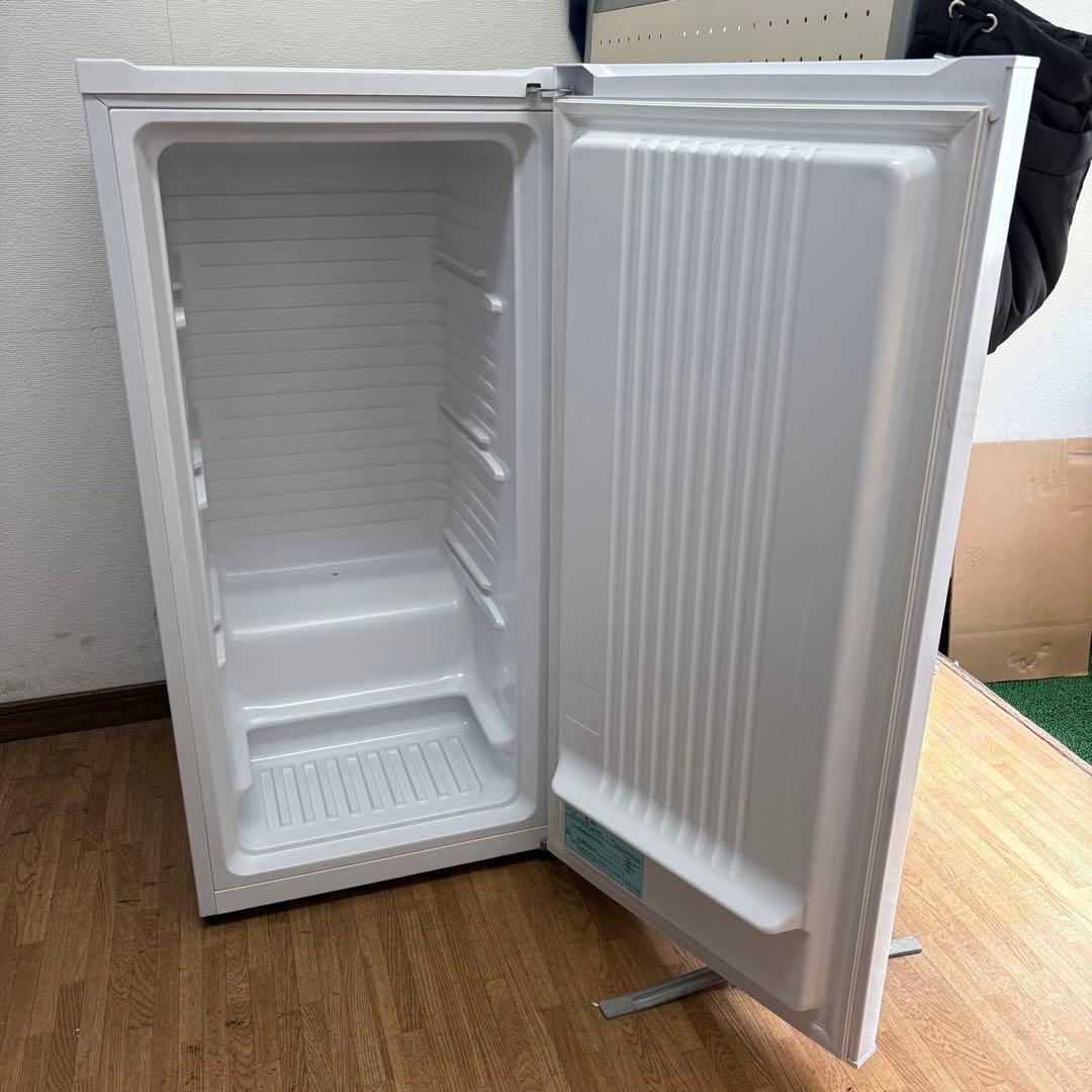 リクエスト価格ハイアール 電気冷凍庫 JF-NU100G 前開き棚付 動作品