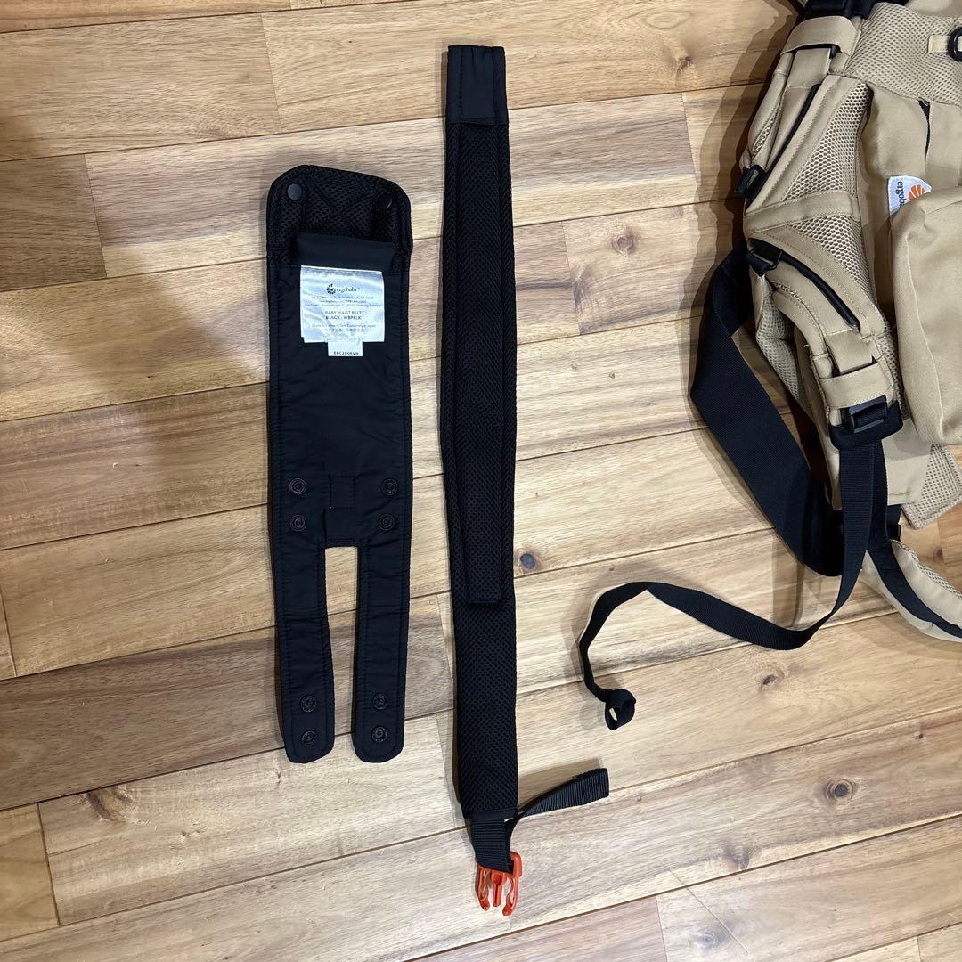 ［美品］ERGObabyエルゴベビーOMNI360 クールエアデザートベージュ