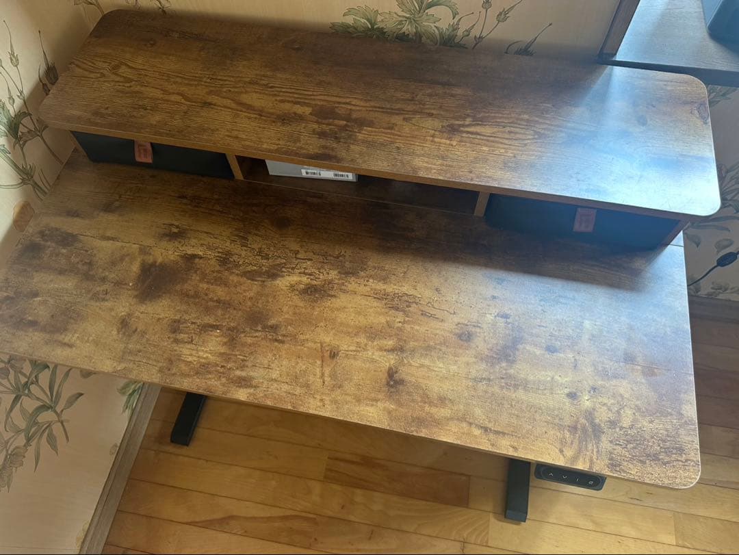 FEZIBO電動昇降式デスク スタンディングデスク 幅100cm