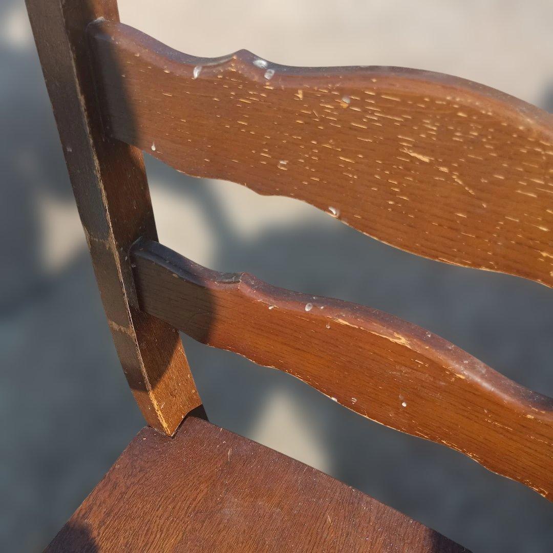 5112)横浜ダニエル　ヴィンテージチェア　ダイニングチェア　椅子