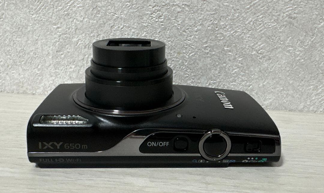 【極美品】canon ixy650m BK 箱付き バッテリー 充電器 付属品