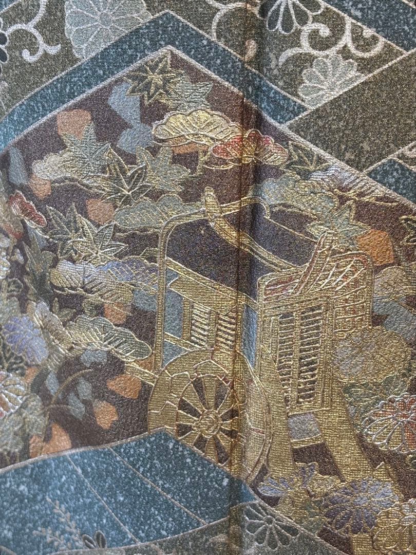 正絹たたき染め上品な訪問着