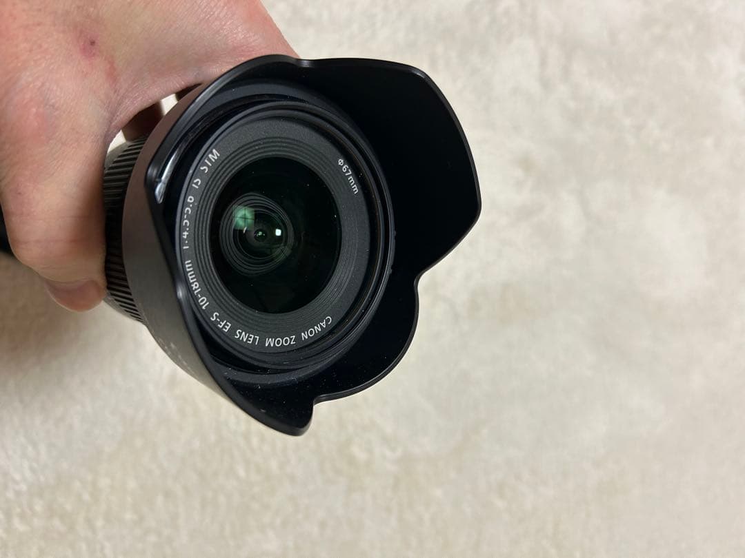 美品　Canon キャノン 超広角EFS 10-18mm IS STM