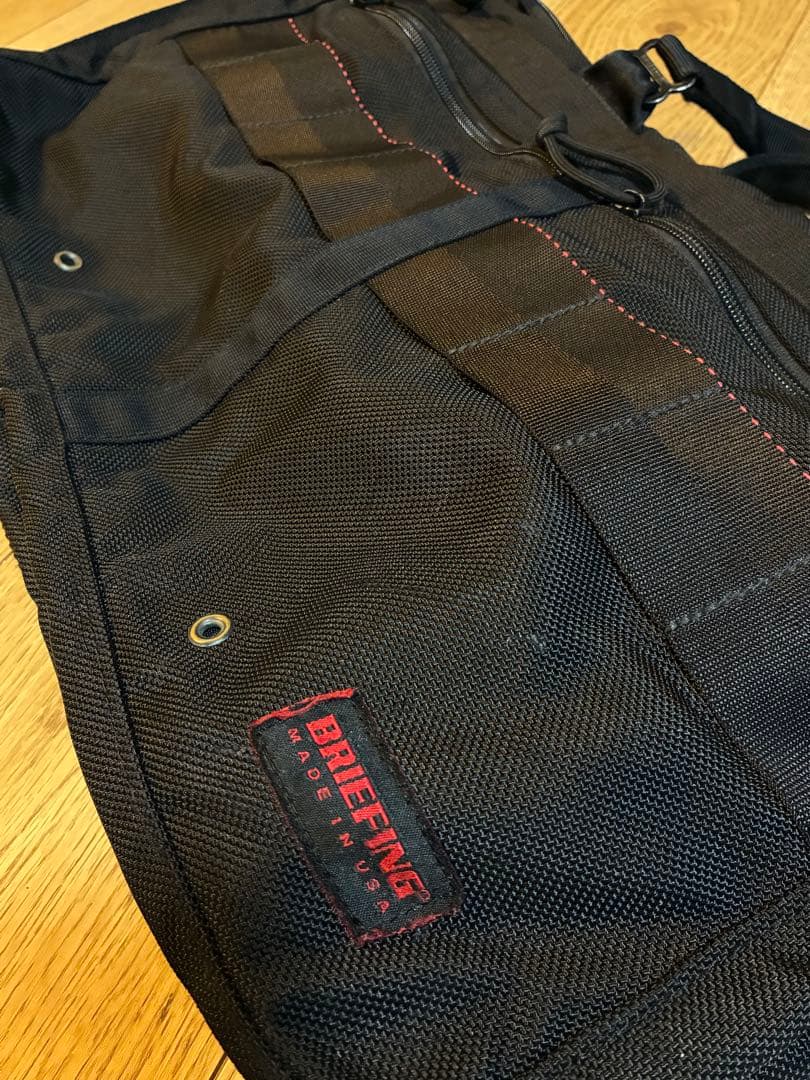 美品　廃盤品BRIEFING ブリーフィング　C3ライナー　USA製　ブラック