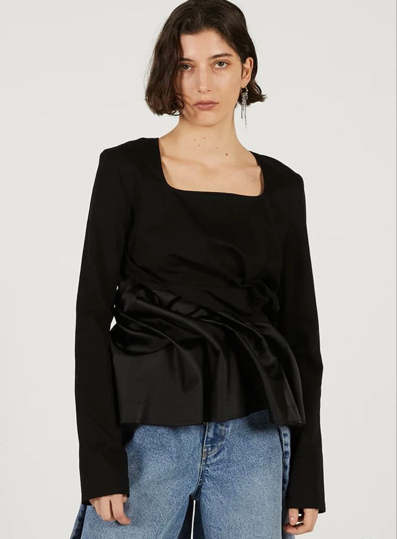 【新品未使用】PRANK PROJECT Twist Hem Top