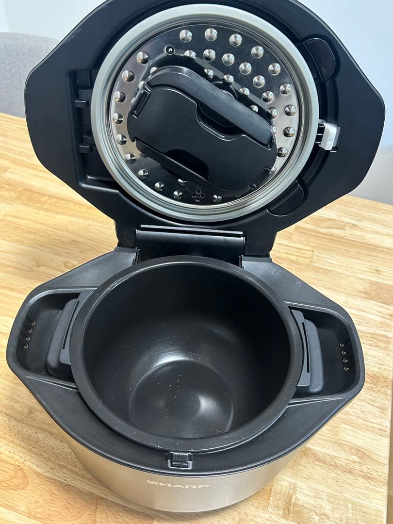 SHARP 水なし自動調理鍋 ヘルシオ ホットクック KN-HW16G-B