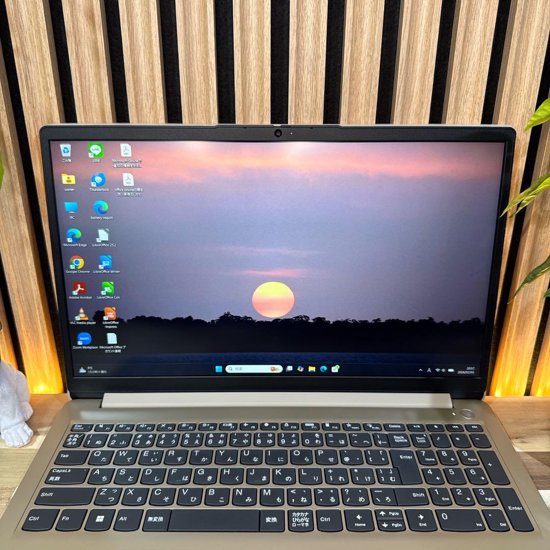 美品 最新2023年モデル‼️IdeaPad☘Ryzen5☘FHD☘ノートパソコン