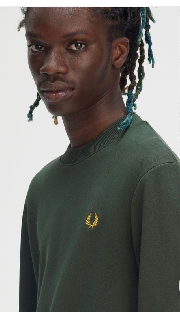 トップス FRED PERRY Crew Neck Sweatshirt M 7535