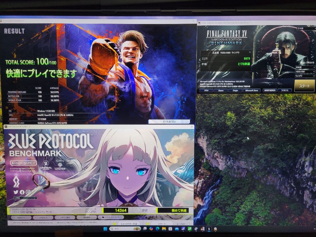 【り】WSPC Win11 RTX2070S メモリ16 SSD512