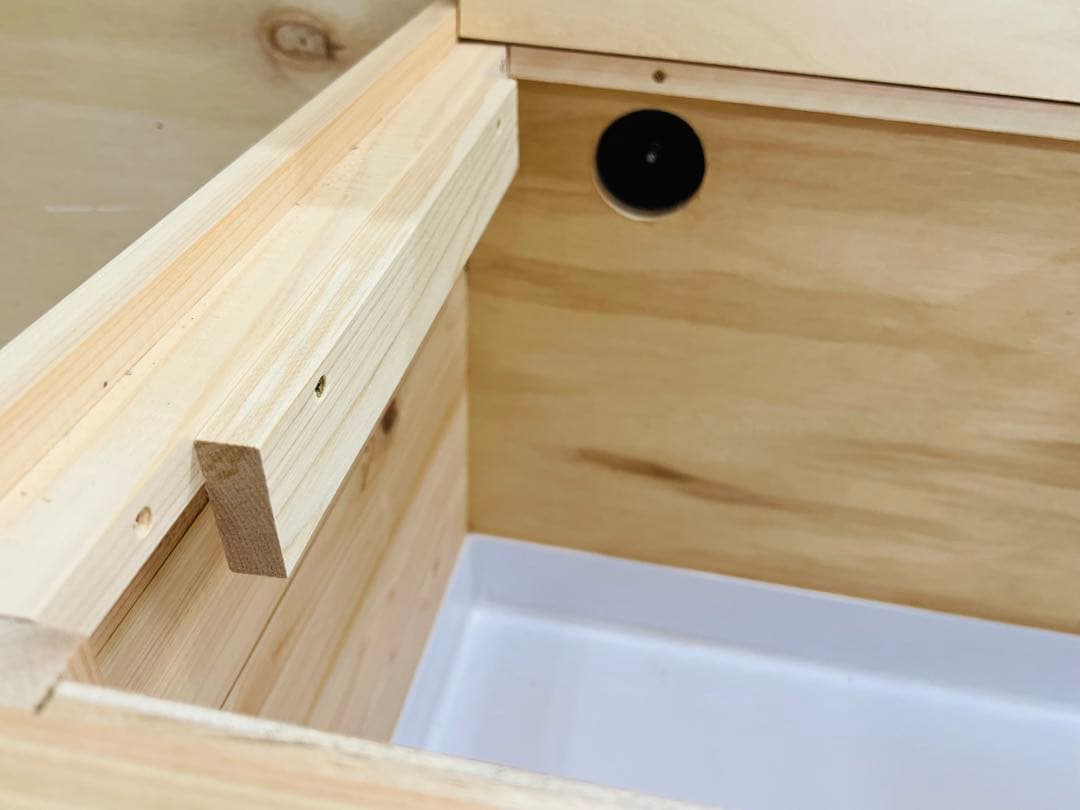 RepBox 900 Ver.2 木製ケージ 天板取り外し式 ナチュラル