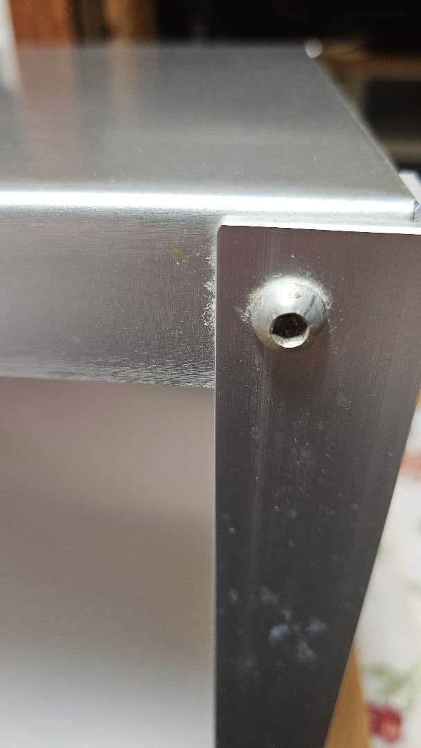 無印良品　アルミテーブル　作業台