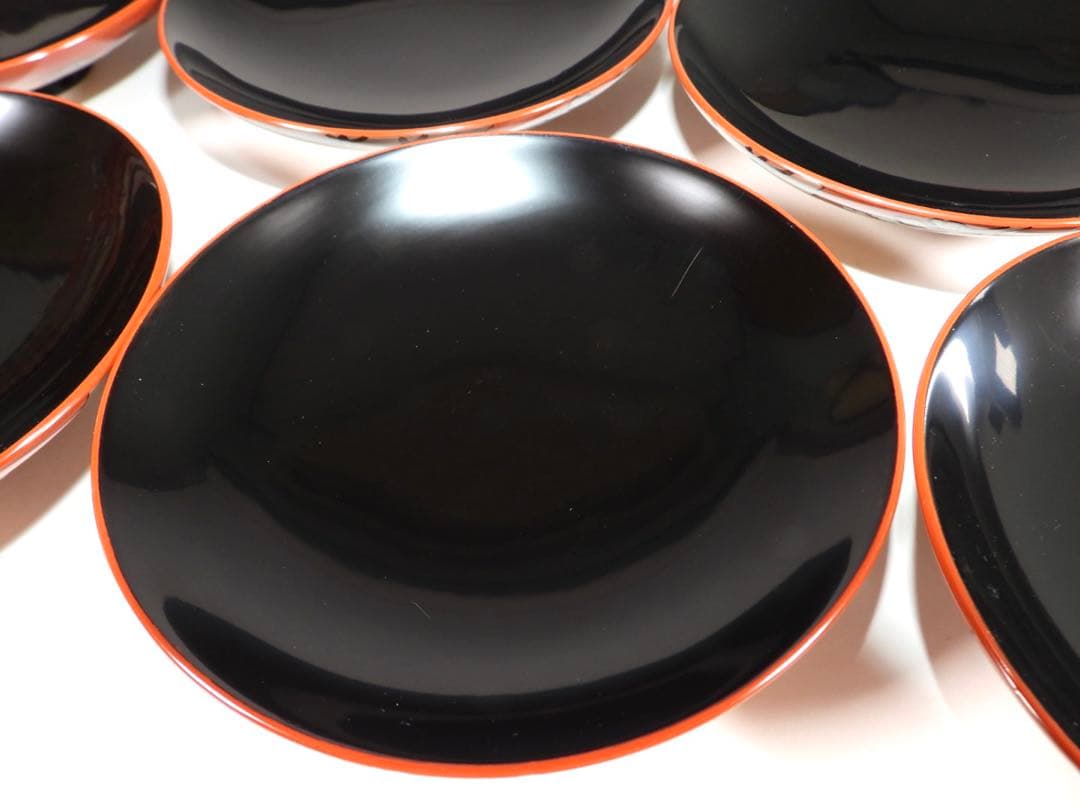 輪島塗 木製漆器 沈金 蓋椀 大吸物椀 汁椀 10客　直径17cm