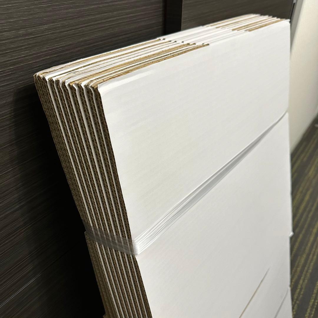 梱包ダンボール（白・60枚）洋服用　大きいサイズ