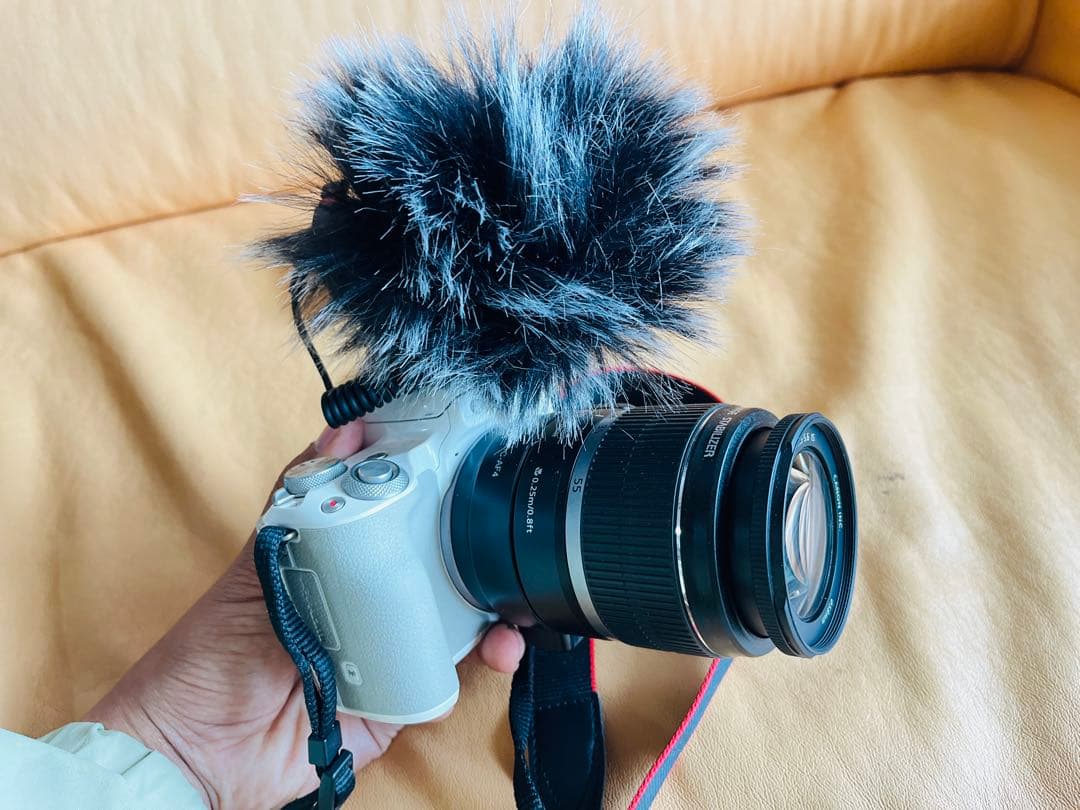 予備バッテリー付き Canon EOS kiss M 超望遠セット