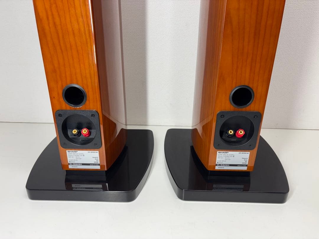 ① SHARP シャープ CP-SYS10-M トールボーイスピーカー ペア