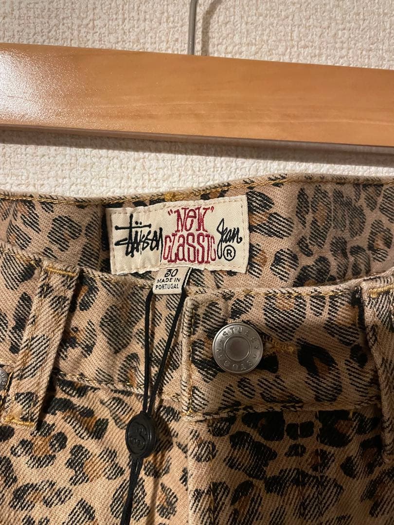 パンツ STUSSY NEWCLASSICJEAN DENIM LEOPARD 30