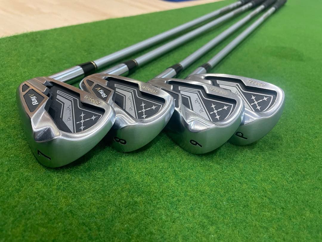 ロマロ　RAY V アイアンセット MCI 60R 7からPW 4本セット