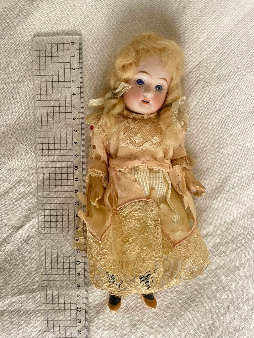 アンティークビスクドール、ミレット、オールオリジナル