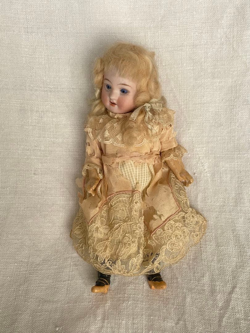 アンティークビスクドール、ミレット、オールオリジナル