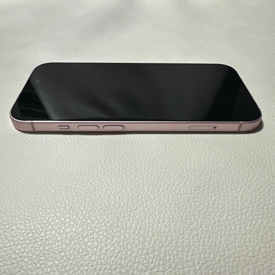 【超美品】iPhone15 128GB ピンク BT88％