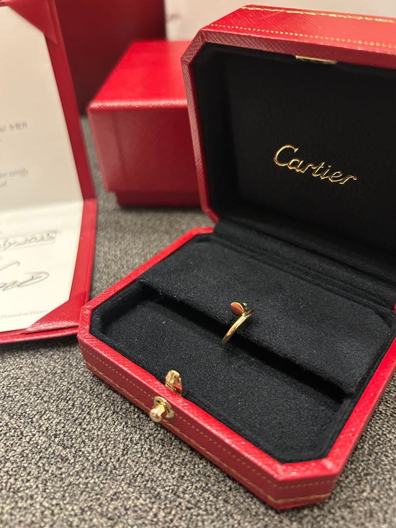 Cartier カルティエ ジュスト アンクル シングルピアスYG