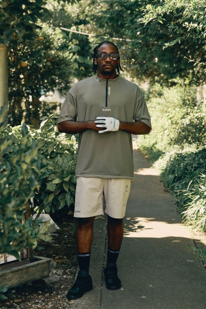 TNRCN EVERCORE HALF-ZIP TEE サイズXL