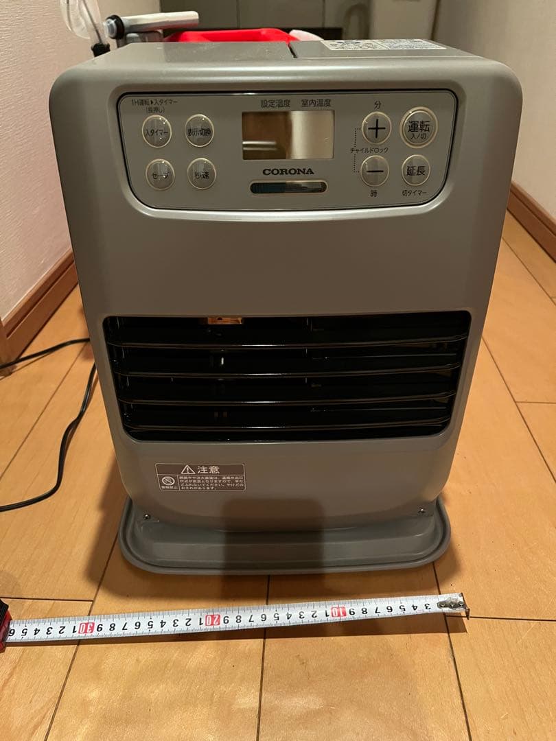 CORONA 石油ファンヒーター デジタル表示 3.6Lタンク、2025年製造品