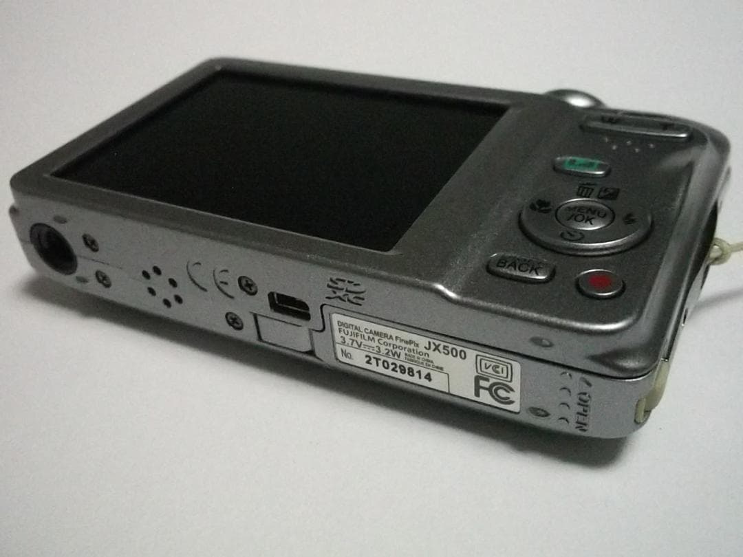 【動作確認済】FUJIFILM FinePix JX500 デジタルカメラ