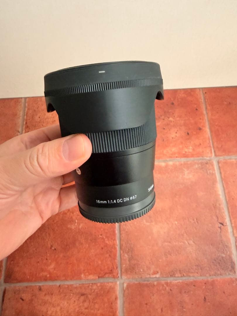 SONY SIGMA 16mm F1.4 DC DN 単焦点レンズ 2025