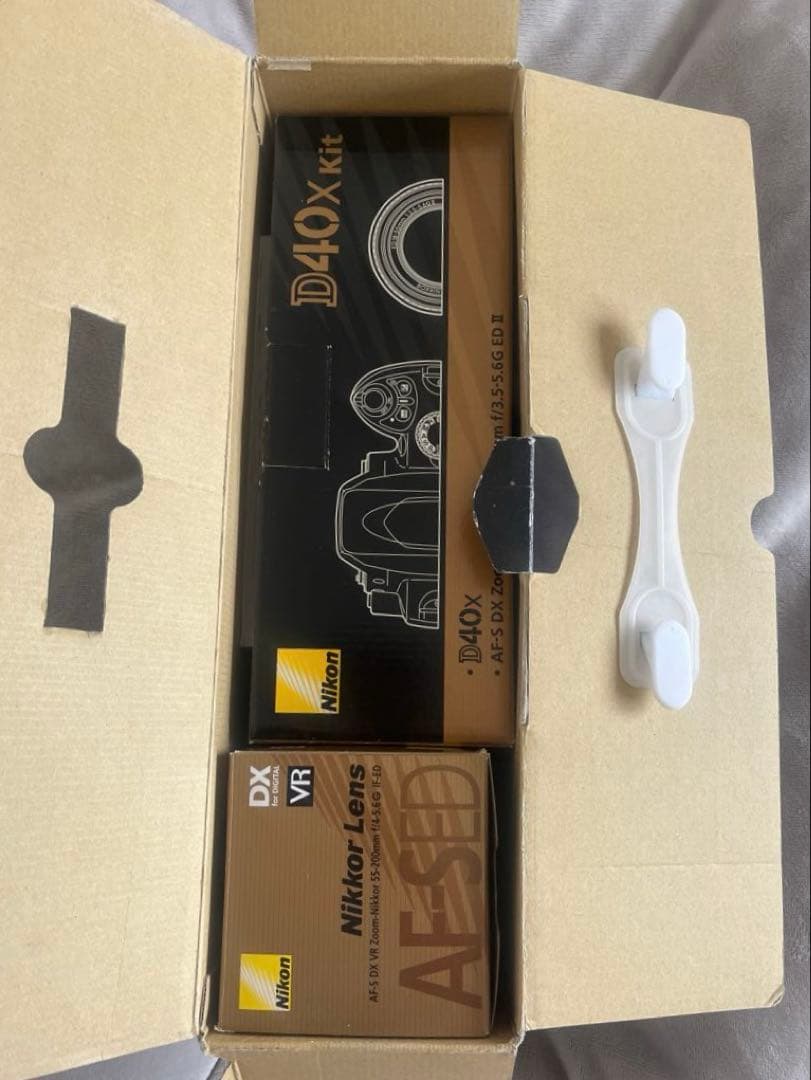 Nikon D40X 50mm付 レンズ3本 動作OK 【付属品完備】