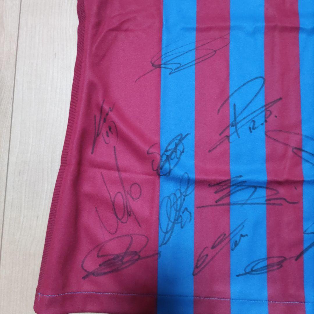 FCバルセロナ 1st team全選手サイン入りユニフォーム　楽天　抽選プレ