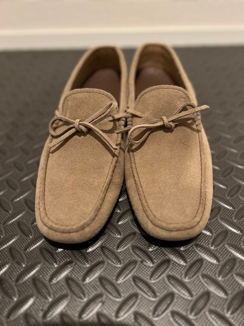 【正規店購入/超美品！】TOD’S（ドッズ）メンズドライビングシューズスエード
