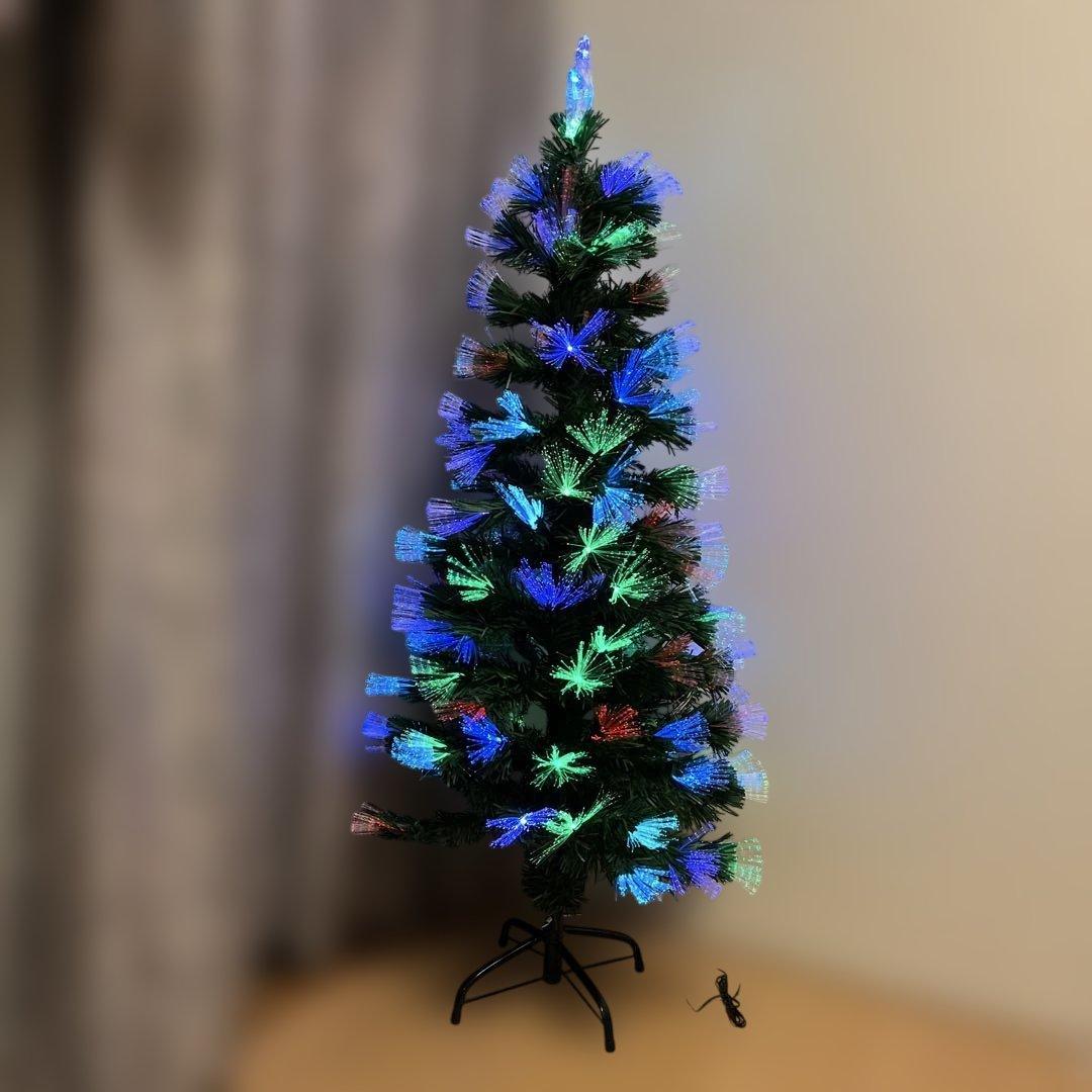 LED付き人工クリスマスツリー 中型