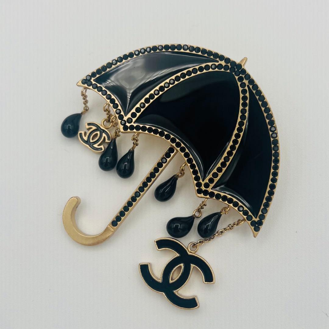 専用です！！CHANEL シャネル ピンブローチ 傘 ココ ヴィンテージ