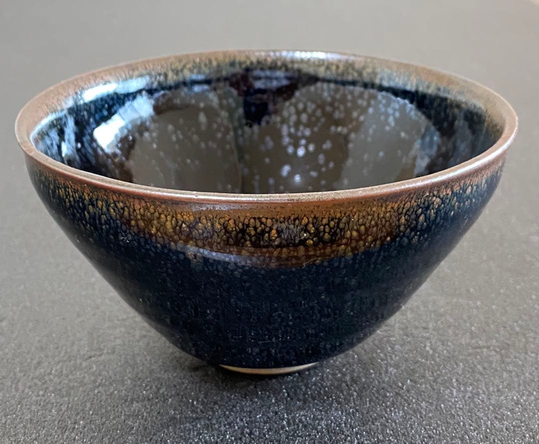 建盞 Jian ware 天目茶碗 油滴天目 Tenmoku 桶谷寧 A03