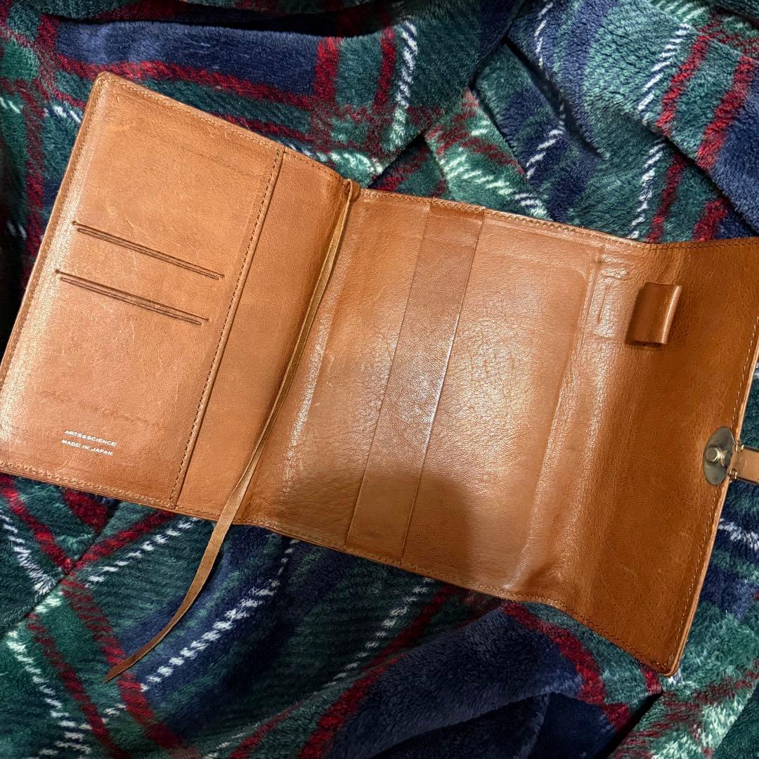 ARTS&SCIENCE 手帳カバー レザー アーツアンドサイエンス