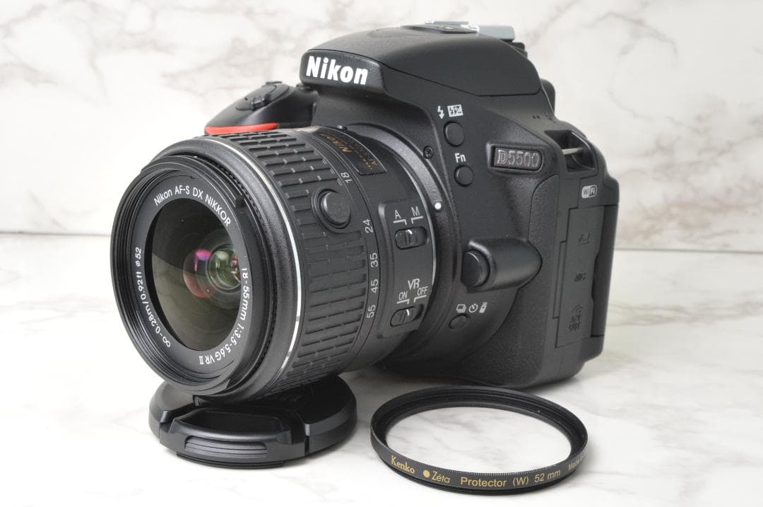美品 ショット数新品級❣️Nikon D5500⭐️Wi-Fi スマホ転送 高画質